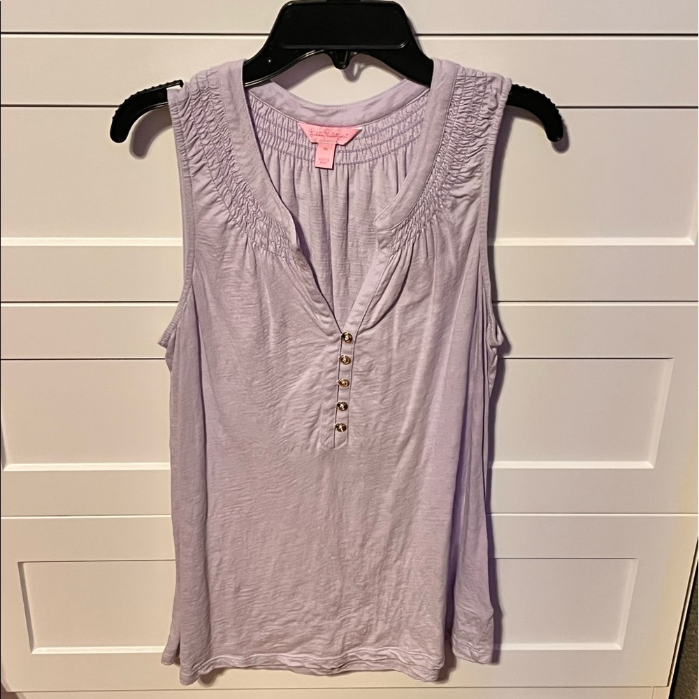 Purple Lilly Pulitzer Top